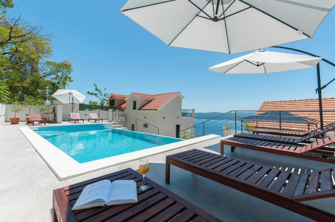 Xxl Villa Vista - Heated Pool Lokva Rogoznica Eksteriør billede