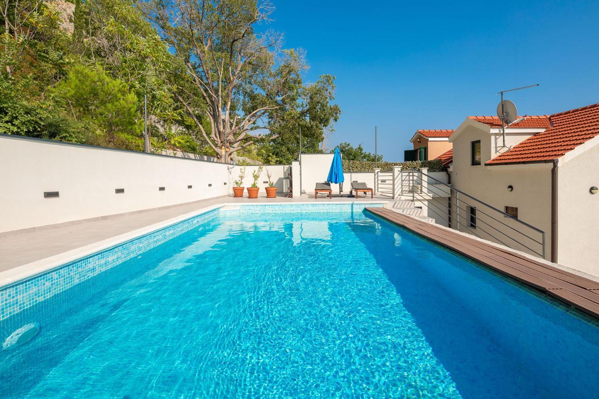 Xxl Villa Vista - Heated Pool Lokva Rogoznica Eksteriør billede